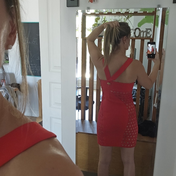 Beautiful red dress Versace × H&M - Picture 5 of 7